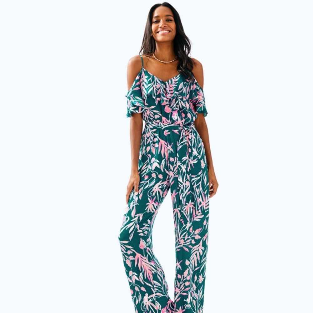 🆕 NWT Lilly Pulitzer EMILEA JUMPSUIT 🌸